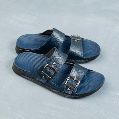 Dual Buckle Slippers