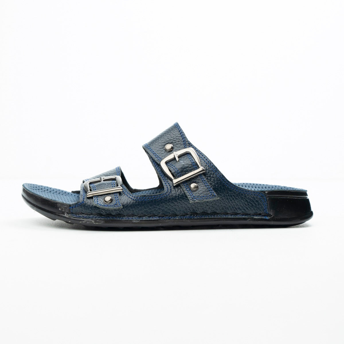 Dual Buckle Slippers