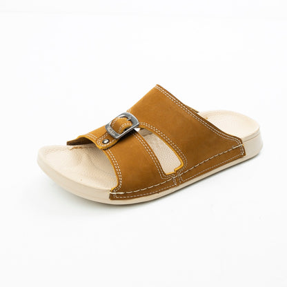 Single Buckle Slippers