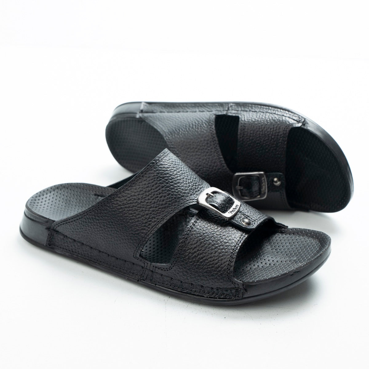 Single Buckle Slippers