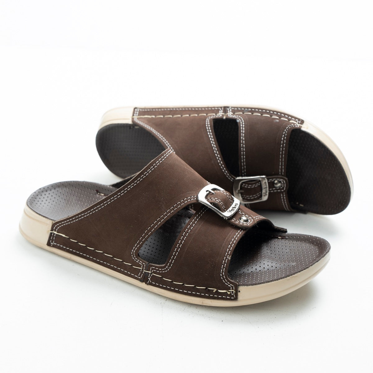 Single Buckle Slippers