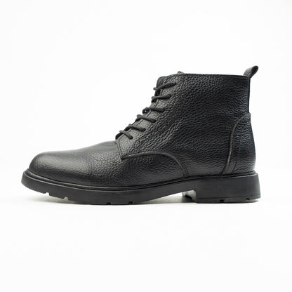 Leather Lace-up Boots