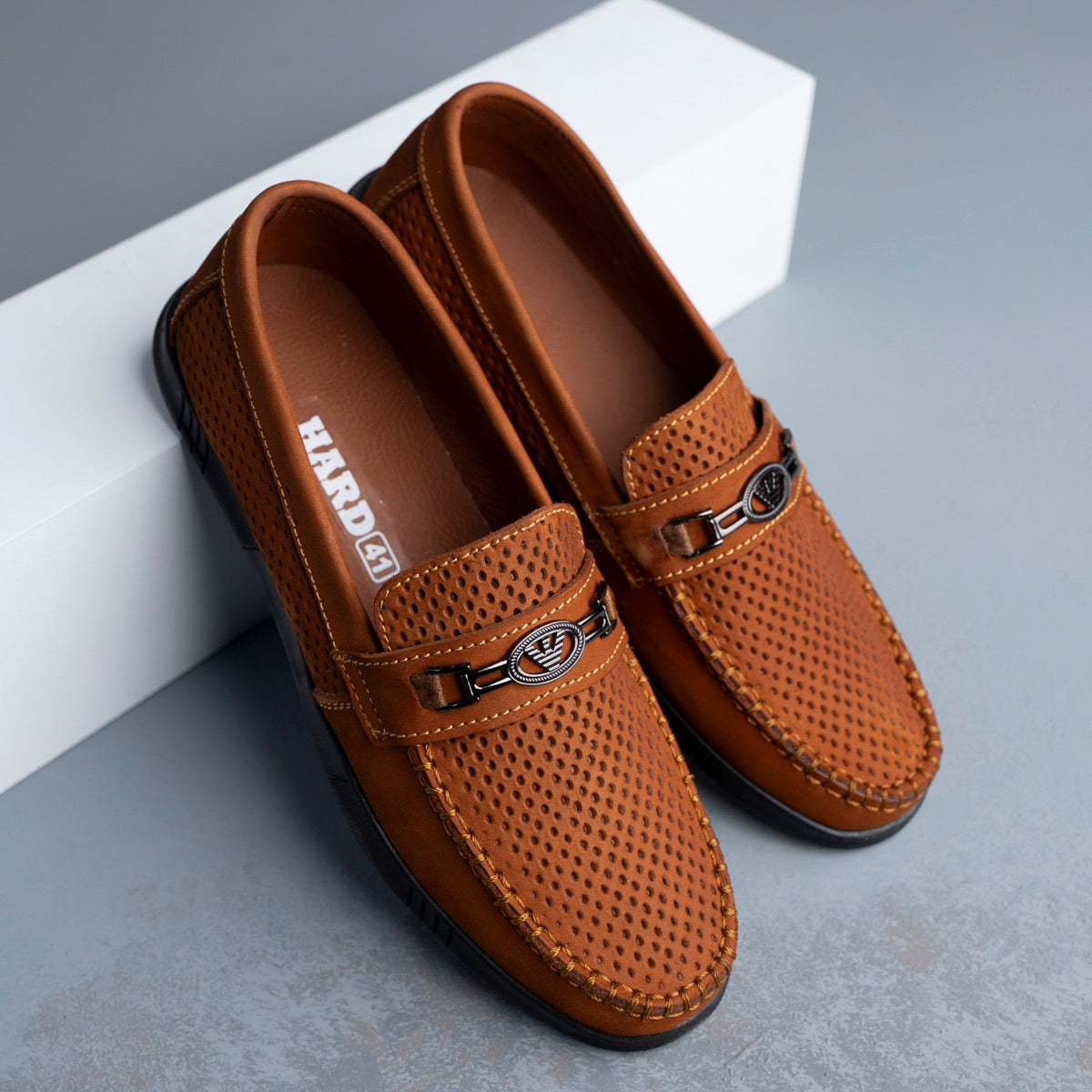 Perforated Loafers