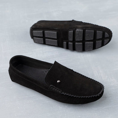 Suede Loafers