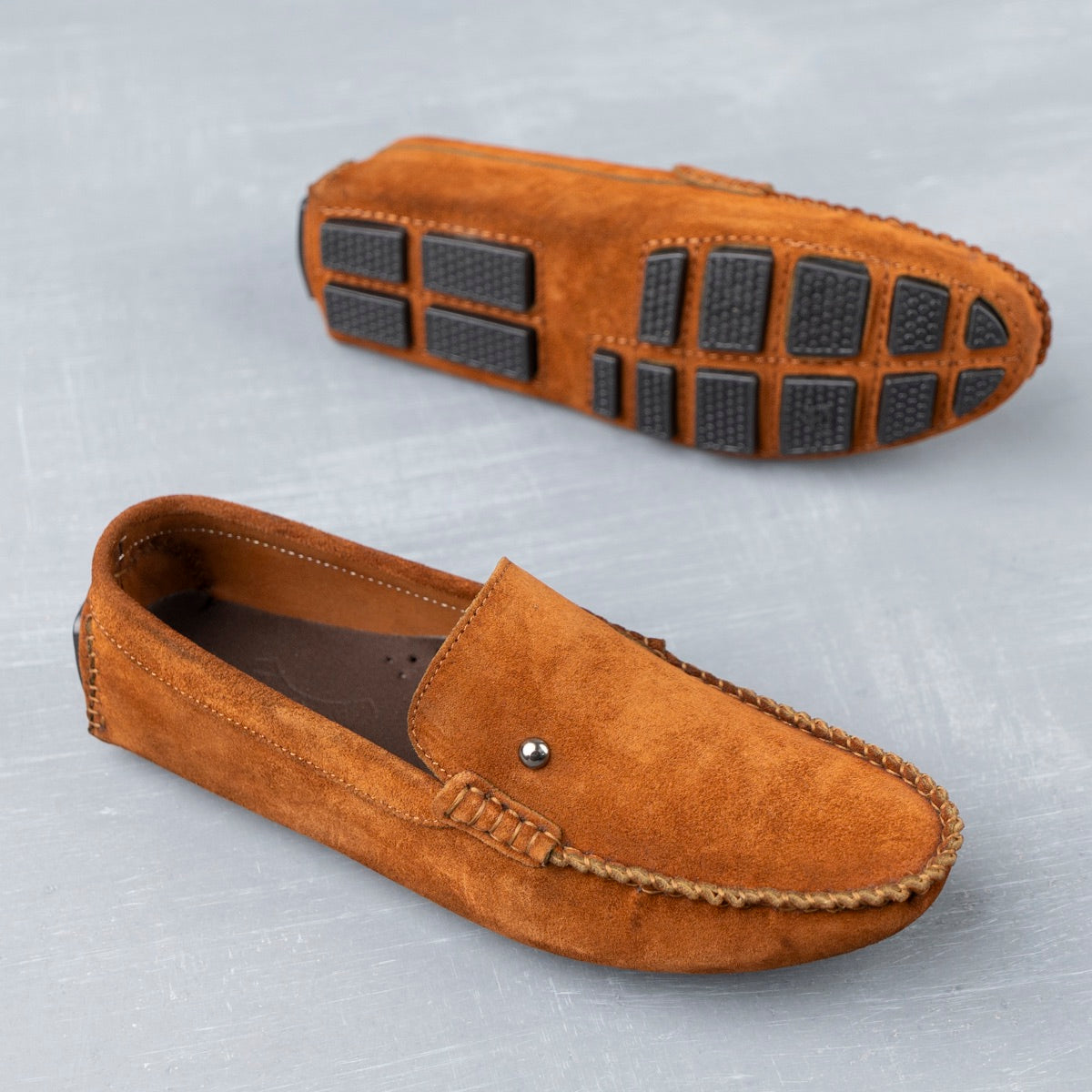 Suede Loafers